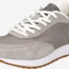 Woden Running Sneakers Sneakers Laag Nellie Dames Grijs / Lichtgrijs