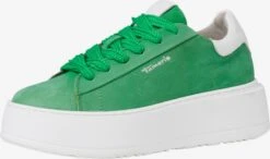 Tamaris Fashion Sneakers Sneakers Laag Dames Grasgroen