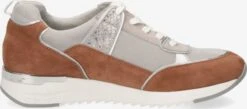 Caprice Running Sneakers Sneakers Laag Dames Bruin -Sportschoenen Voor Dames 4889bfdddd3c3301082078768f8c08be