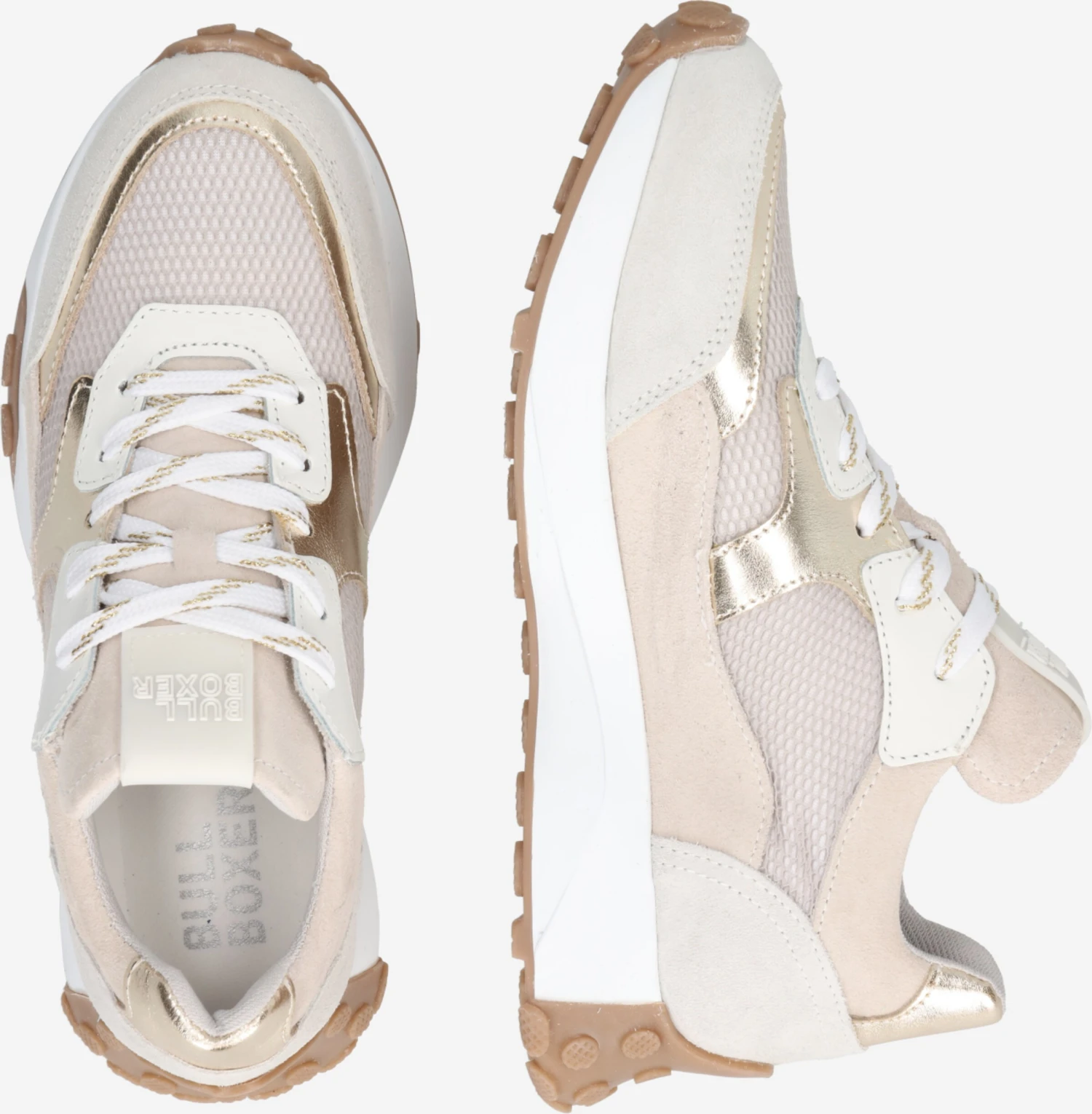 Bullboxer Fashion Sneakers Sneakers Laag Dames Beige / Nude 3 Bullboxer Fashion Sneakers Sneakers Laag Dames Beige / Nude - Afbeelding 2