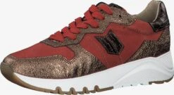 Tamaris Fashion Sneakers Sneakers Laag Dames Donkerrood